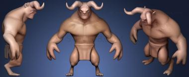 3D model Demon (STL)